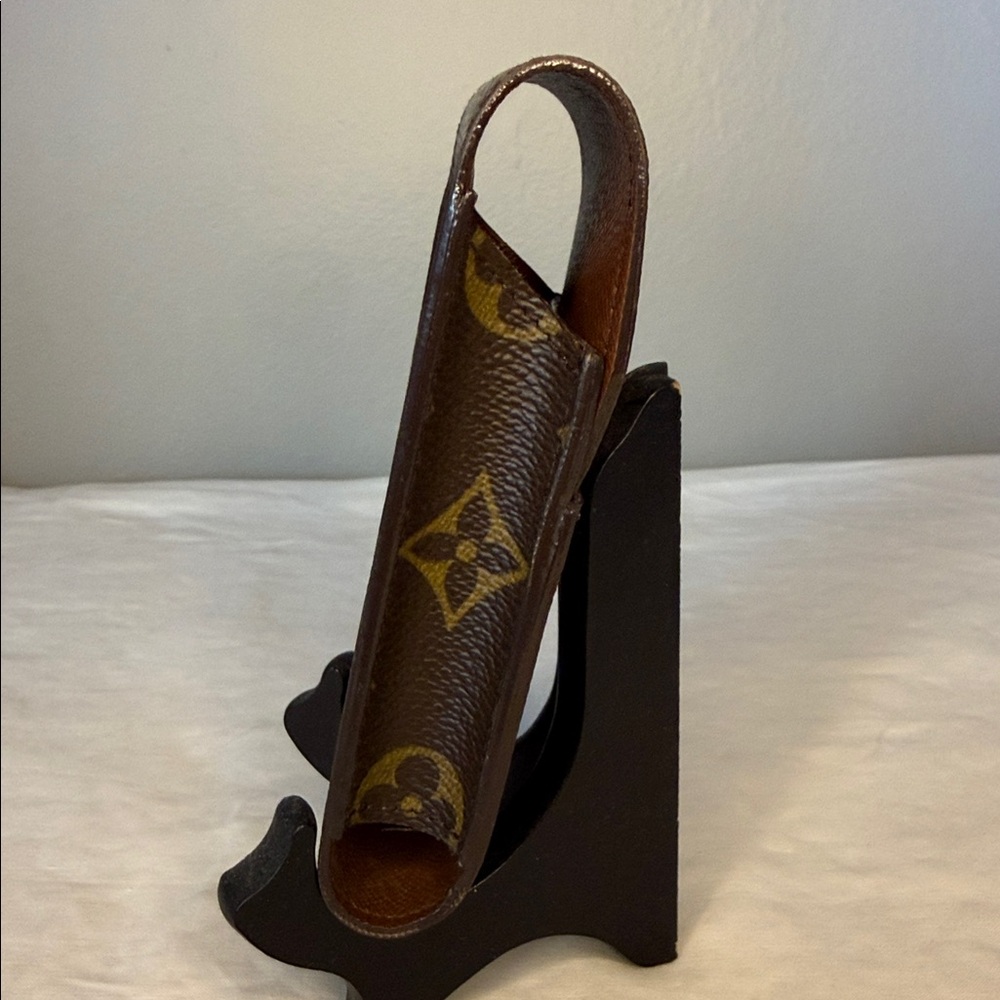 Louis Vuitton Monogram Cigarette Case Pouch France CT1025 Vintage [|] - Picture 4 of 7